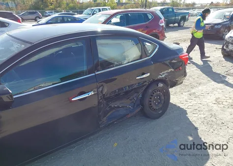 2017 Nissan Sentra Sv z USA, uszkodzony, nr VIN 3N1AB7AP9HL719431